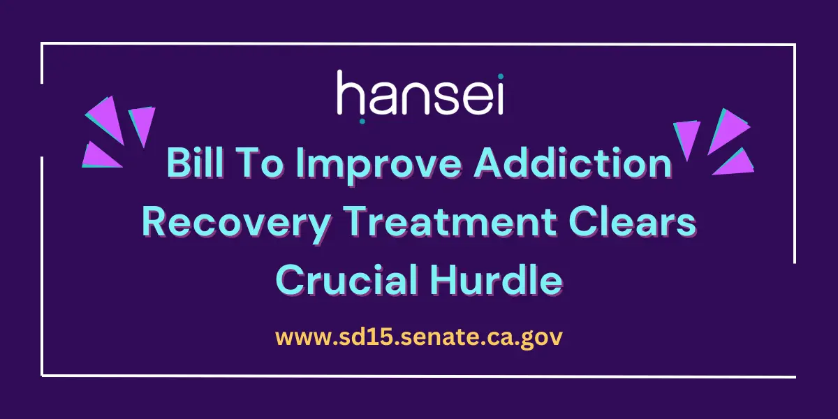 bill to improve addiction recovery